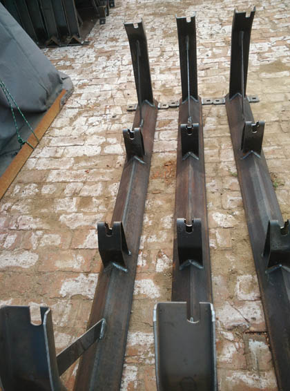 belt conveyor idler frame steel material
